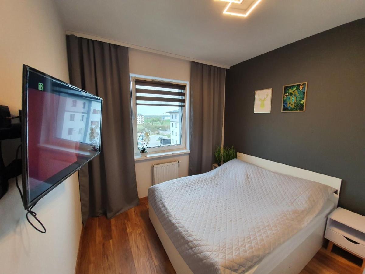 Ferienwohnung Nowy Apartament 58 Z Klimatyzacja Iława Exterior foto