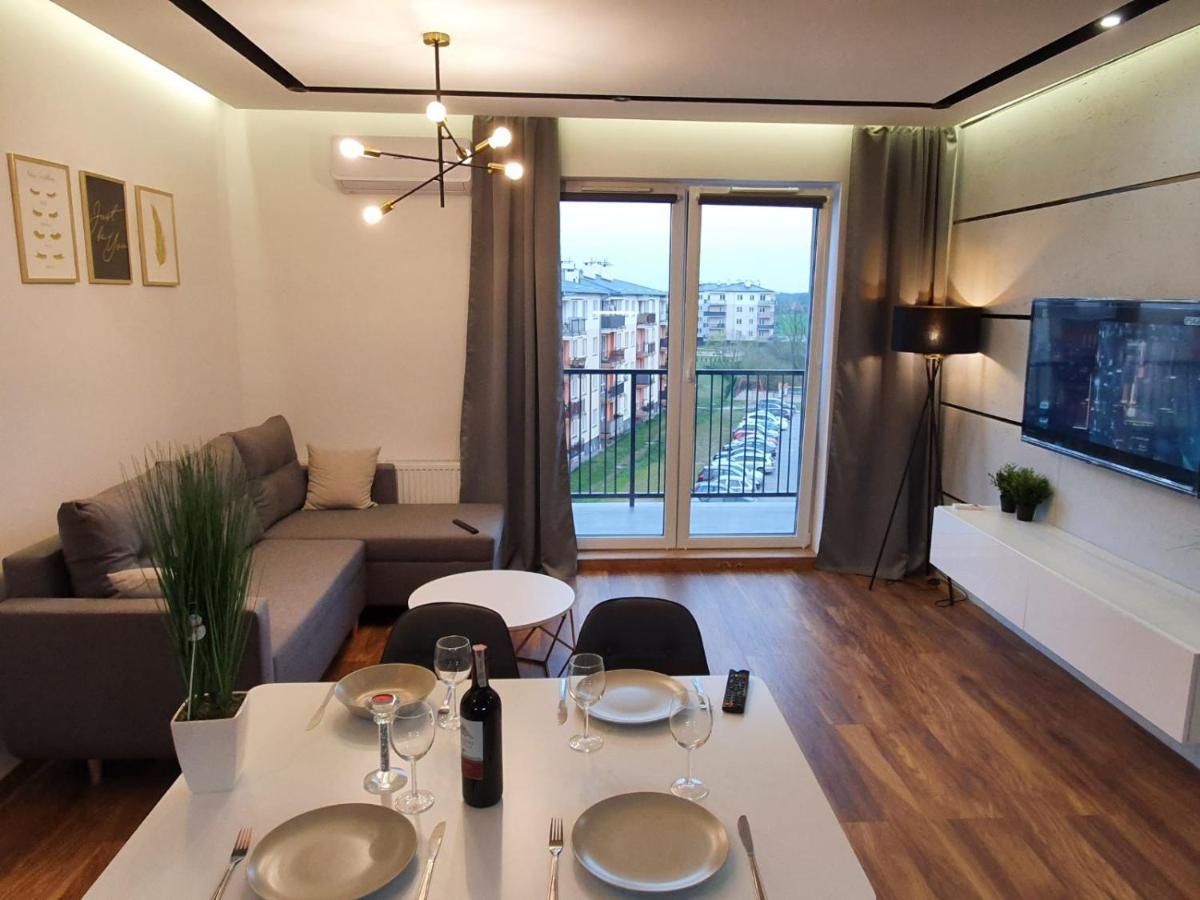 Ferienwohnung Nowy Apartament 58 Z Klimatyzacja Iława Exterior foto